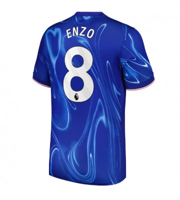 Chelsea Enzo Fernandez #8 Primera Equipación 2024-25 Manga Corta